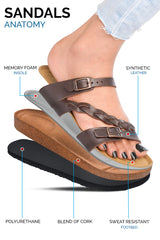 leather toe ring sandals for women  leather sandals  ladies sandals