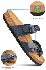 cushioned sandals for women  cork sandals  comfortable